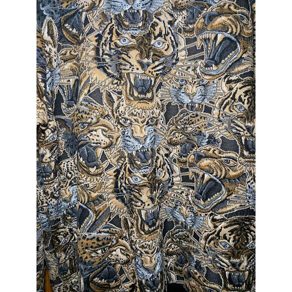 Zara Men's - Tiger Jacquard Quilted Sweater - Excellent! - Picture 12 of 16